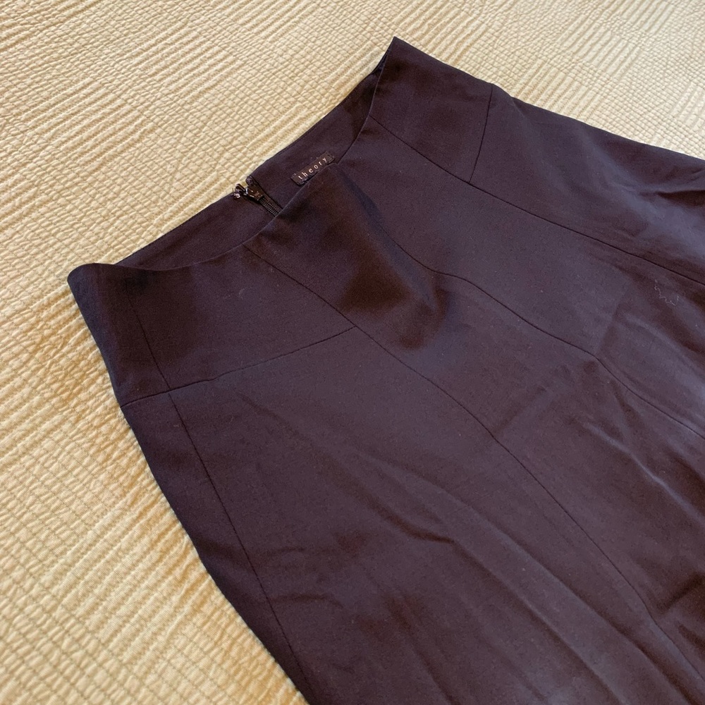 Theory Black Skirt